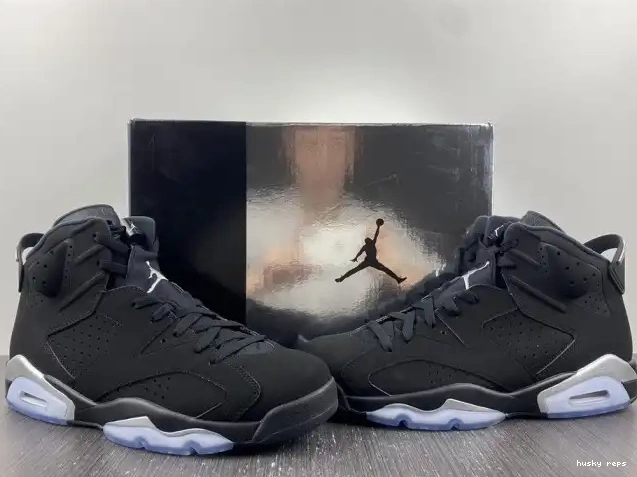 Rep Husky DX2836-001 Jordan Air 6 Metallic Silver 0623